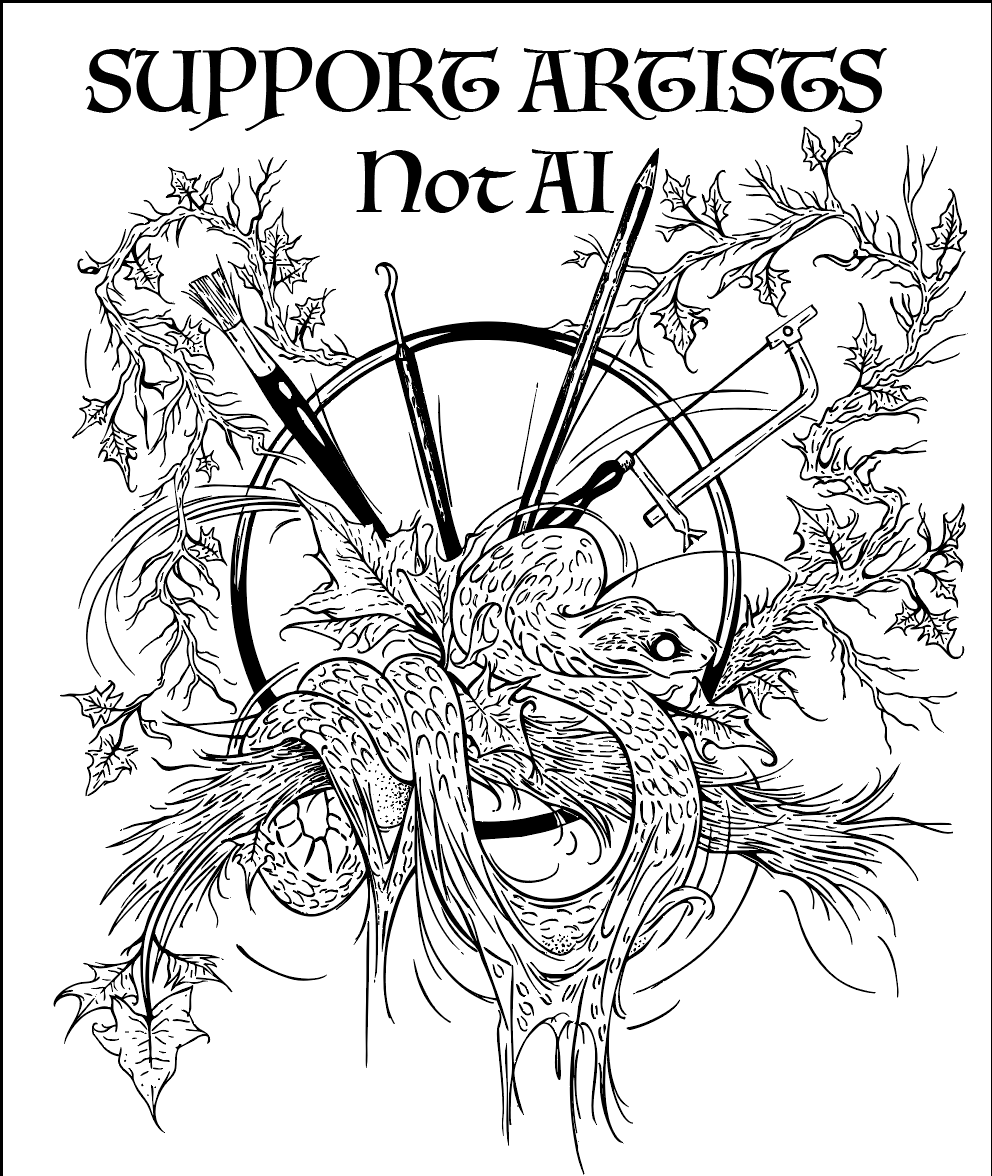 Support Artists, not AI T-shirt