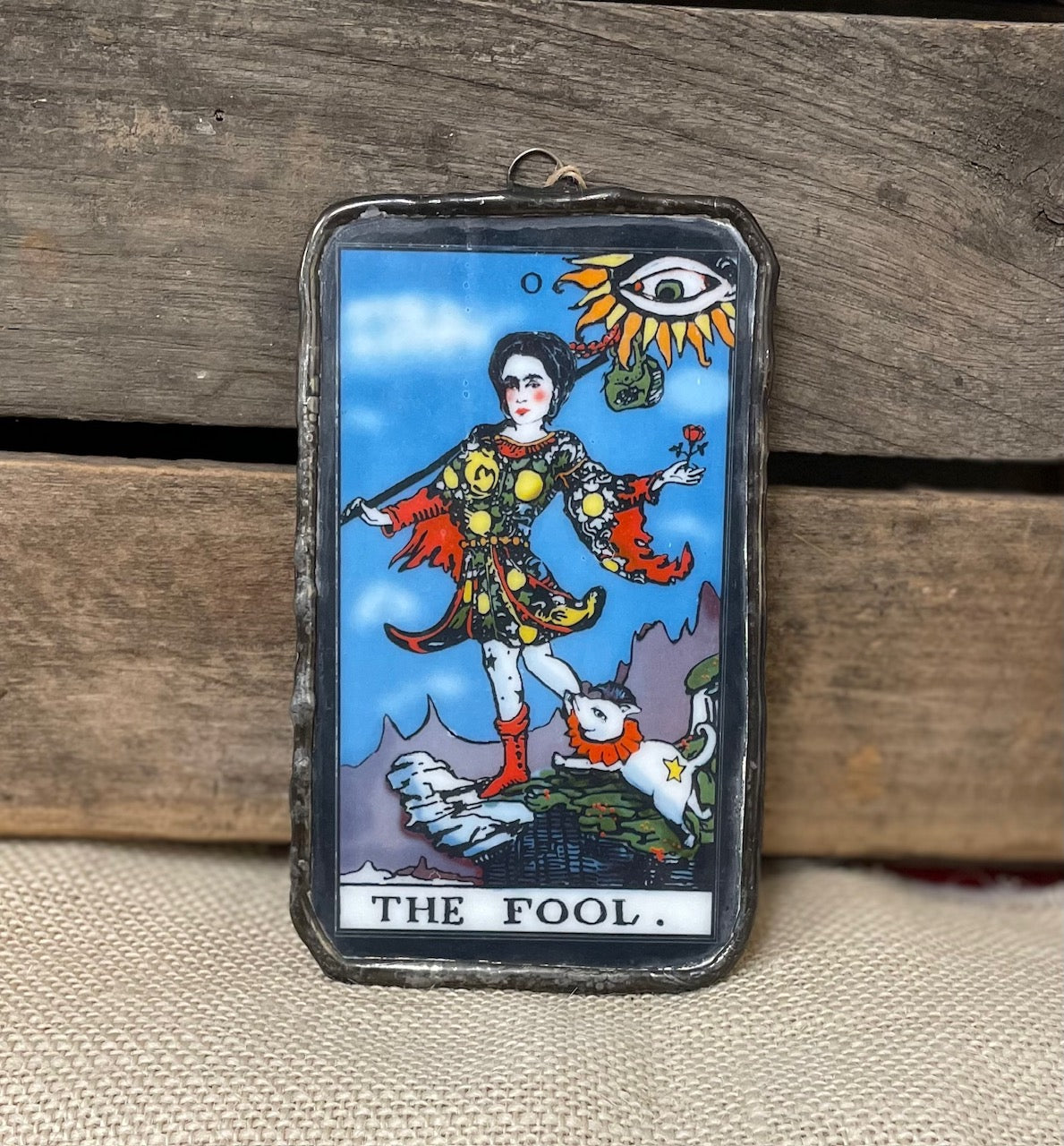 Tarot Card Glass Art