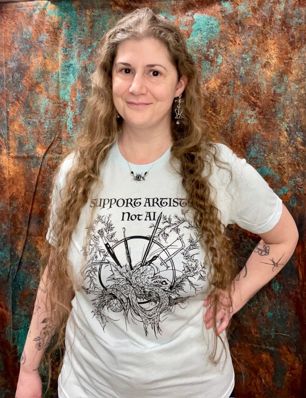 Support Artists, not AI T-shirt