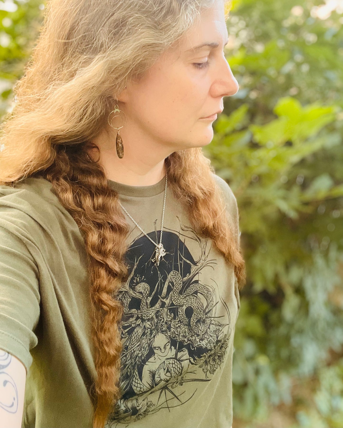 The Wild Goddess Slouchy Crop T-shirt