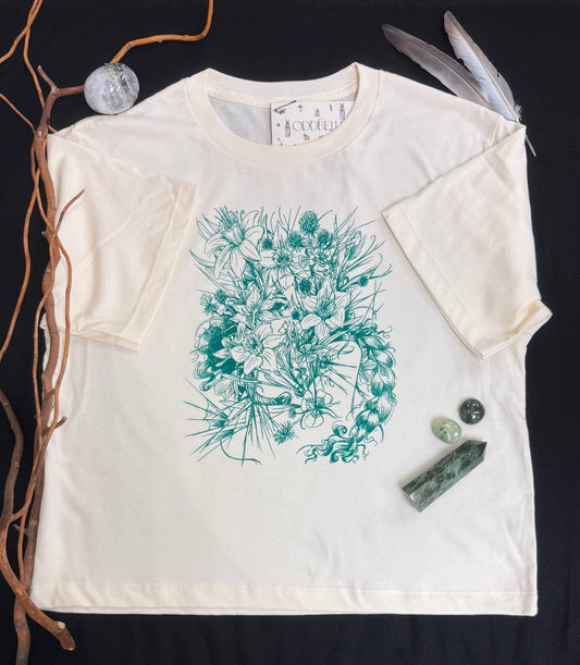 Olwen Slouchy Crop T-shirt