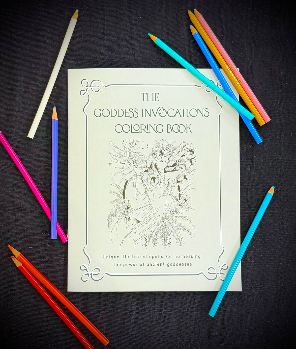 The Goddess Invocations Coloring Book