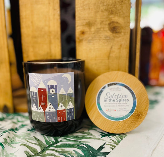 Solstice in the Spires Candle